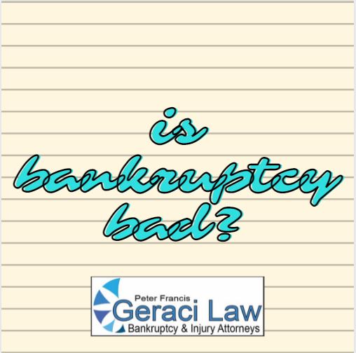 Is Bankruptcy Bad?